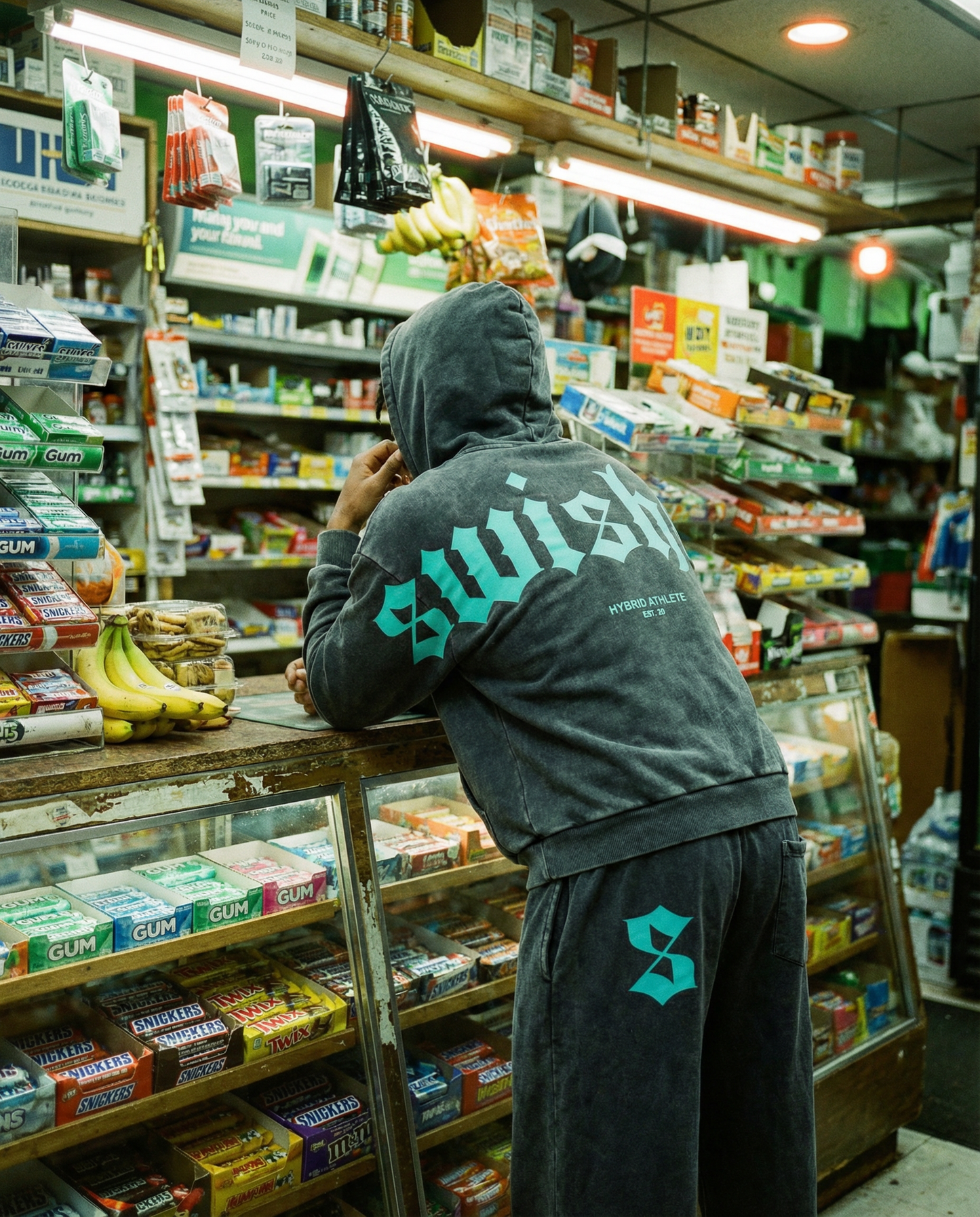 Hybrid athlete track suit (ACIDWASH)